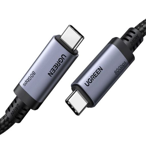 Εικόνα της Καλώδιο Ugreen L706 USB-C to USB-C PD 240W 1m Black 65383