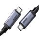 Εικόνα της Καλώδιο Ugreen L706 USB-C to USB-C PD 240W 1m Black 65383