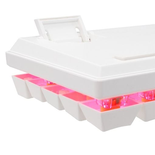 Εικόνα της Πληκτρολόγιο Baracuda Dolphin 60% Rainbow Light Red Switches (US) White BGK-03211