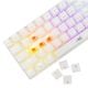 Εικόνα της Πληκτρολόγιο Baracuda Dolphin 60% Rainbow Light Red Switches (US) White BGK-03211