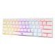 Εικόνα της Πληκτρολόγιο Baracuda Dolphin 60% Rainbow Light Red Switches (US) White BGK-03211