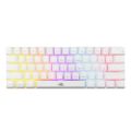 Εικόνα της Πληκτρολόγιο Baracuda Dolphin 60% Rainbow Light Red Switches (US) White BGK-03211