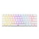 Εικόνα της Πληκτρολόγιο Baracuda Dolphin 60% Rainbow Light Red Switches (US) White BGK-03211