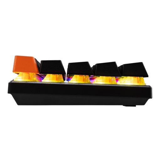 Εικόνα της Πληκτρολόγιο Baracuda Dolphin 60% Rainbow Light Red Switches (US) Black BGK-03111