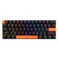 Εικόνα της Πληκτρολόγιο Baracuda Dolphin 60% Rainbow Light Red Switches (US) Black BGK-03111