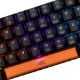 Εικόνα της Πληκτρολόγιο Baracuda Dolphin 60% Rainbow Light Blue Switches (US) Black BGK-03121