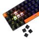 Εικόνα της Πληκτρολόγιο Baracuda Dolphin 60% Rainbow Light Blue Switches (US) Black BGK-03121