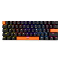 Εικόνα της Πληκτρολόγιο Baracuda Dolphin 60% Rainbow Light Blue Switches (US) Black BGK-03121