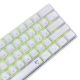 Εικόνα της Πληκτρολόγιο White Shark Shinobi 2 60% RGB Hot-Swappable Blue Switches (US) White GK-004221