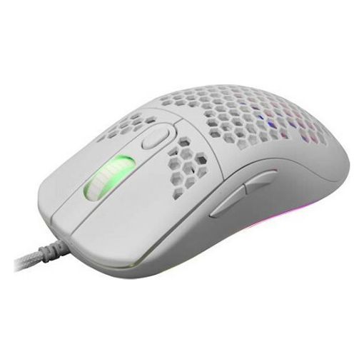 Εικόνα της Ποντίκι White Shark Galahad RGB White GM-5007
