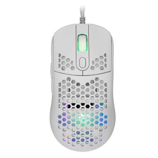 Εικόνα της Ποντίκι White Shark Galahad RGB White GM-5007