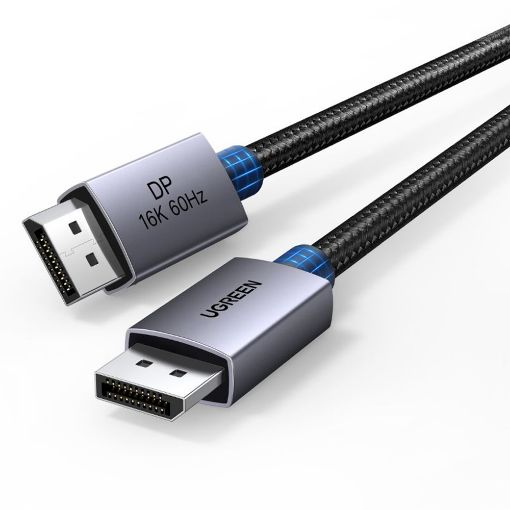 Εικόνα της Καλώδιο Ugreen DP131 DisplayPort 2.1 M/M 16K/60Hz 2m Black 55568