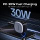 Εικόνα της Φορτιστής Αυτοκινήτου Ugreen EC601 USB-C & USB-A 75W με Καλώδιο USB-C Grey 55653