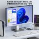 Εικόνα της Switch Ugreen AW503 HDMI/USB-C 4K/60Hz 2-Port Black 55452