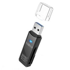 Εικόνα της Card Reader Lamtech USB 3.0 Black LAM040816