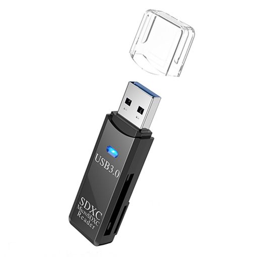 Εικόνα της Card Reader Lamtech USB 3.0 Black LAM040816