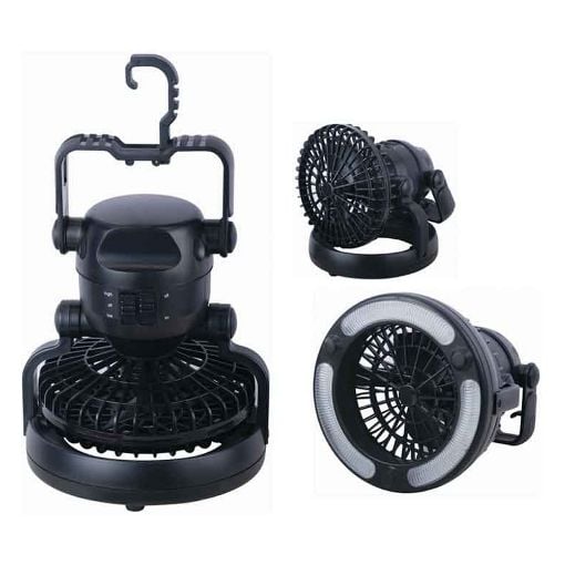 Εικόνα της Ανεμιστήρας Μπαταρίας Velco 16 LED Black 10-12120