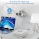 Εικόνα της Tessan Wall Outlet 3 Θέσεων με 2x USB-A & 1x USB-C TS-323-C