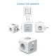 Εικόνα της Tessan Wall Outlet Cube 3 Θέσεων με 2x USB-A & 1x USB-C TS-301-DE-C