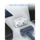 Εικόνα της Πολύπριζο Tessan Τοίχου 2 Θέσεων με 1x USB-A & 1x USB-C TS-WS02DE01