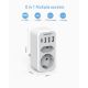 Εικόνα της Tessan Wall Socket 2 Θέσεων με 3x USB-A & 1x USB-C TS-328-DE-C