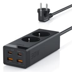 Εικόνα της Πολύπριζο Tessan 2 Θέσεων με 2x USB-A & 2x USB-C TS-FS01DE00