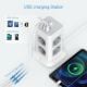 Εικόνα της Πολύπριζο Tessan Tower Surge Protector 8 Θέσεων με 2x USB-A & 1x USB-C TPS03-DE-C