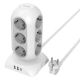 Εικόνα της Πολύπριζο Tessan Tower Surge Protector 12 Θέσεων με 2x USB-A & 1x USB-C TPS02-DE-C