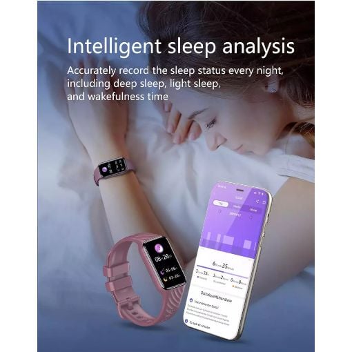 Εικόνα της Smartwatch BlackView R10 Activity Tracker με Παλμογράφο Μωβ