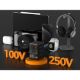 Εικόνα της Φορτιστής Tessan Universal Travel Adapter με 2x USB-A & 2x USB-C 65W Black TS-WTA03