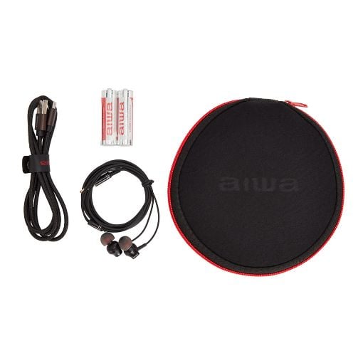 Εικόνα της Aiwa Portable CD Player με Earphones Black PCD-810BK