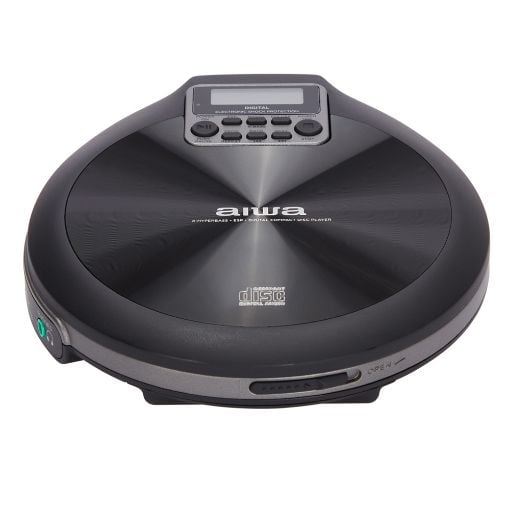 Εικόνα της Aiwa Portable CD Player με Earphones Black PCD-810BK