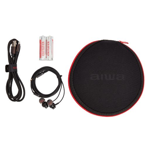 Εικόνα της Aiwa Portable CD Player με Earphones Red PCD-810RD