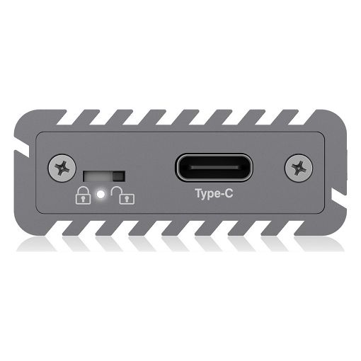 Εικόνα της RaidSonic Icy Box Θήκη Σκληρού Δίσκου M.2 PCIe NVMe USB-C 3.1 Gray IB-1817M-C31