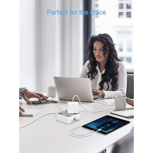 Εικόνα της Πολύπριζο Tessan 4 Θέσεων με 2x USB-A & 1x USB-C TS-302-C