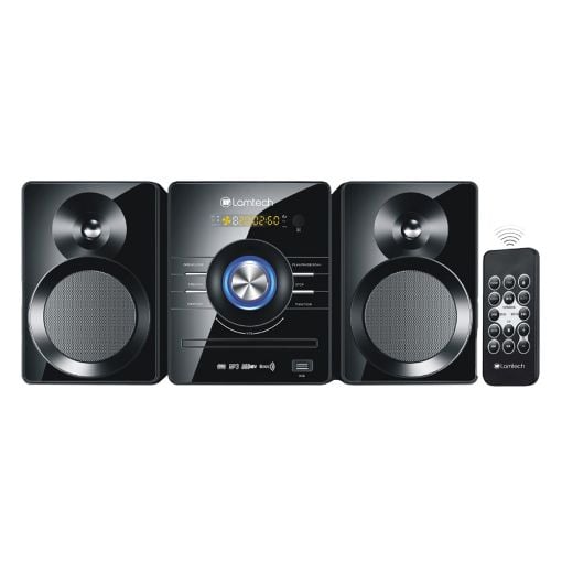 Εικόνα της Mini HiFi Lamtech 50W Bluetooth Black LAM112532