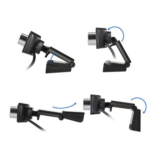 Εικόνα της Webcam Lamtech HD Black LAM021486