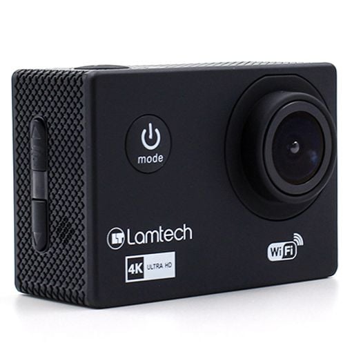 Εικόνα της Action Camera Lamtech 4K Wi-Fi Black LAM021165