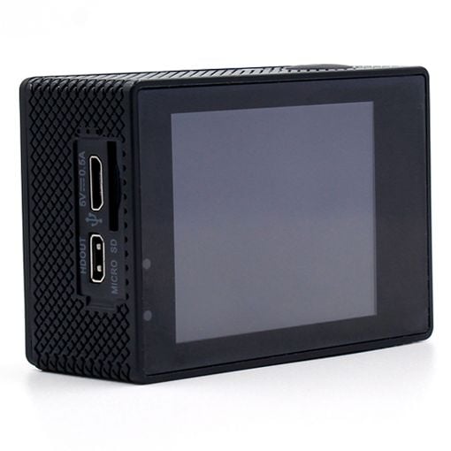 Εικόνα της Action Camera Lamtech 4K Wi-Fi με Remote Control Black LAM021615