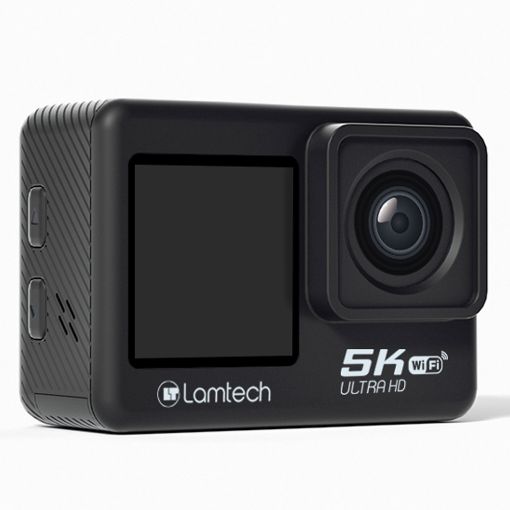 Εικόνα της Action Camera Lamtech 5K Wi-Fi Black LAM113232