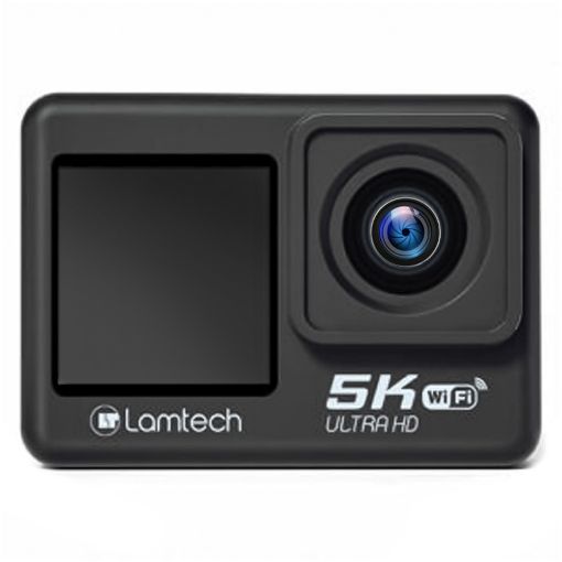Εικόνα της Action Camera Lamtech 5K Wi-Fi Black LAM113232