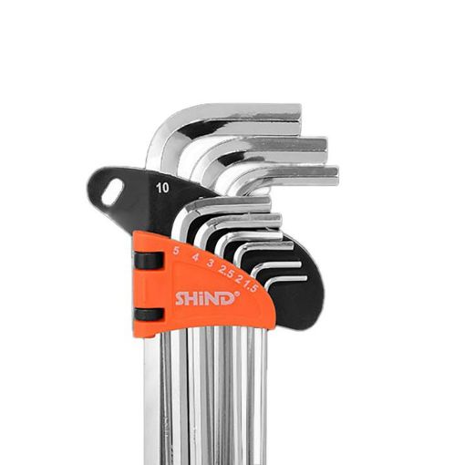 Εικόνα της Σετ Κλειδιά Allen Shind Μακριά 1.5-10mm 94336