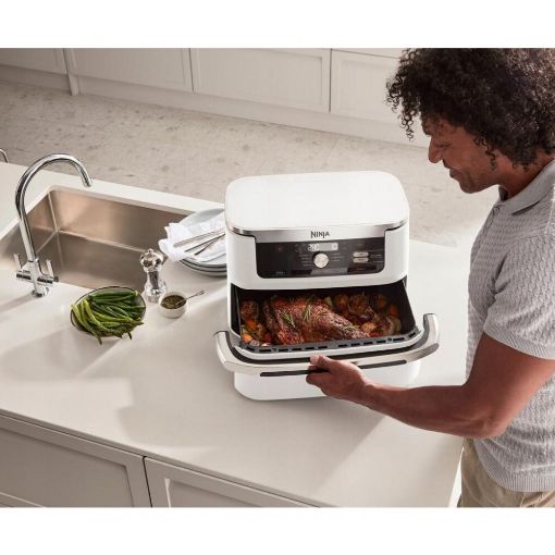 Εικόνα της Φριτέζα Αέρος Ninja Foodi FlexDrawer 10.4lt 2470W White AF500EUWH