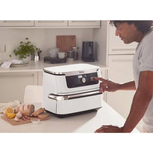 Εικόνα της Φριτέζα Αέρος Ninja Foodi FlexDrawer 10.4lt 2470W White AF500EUWH