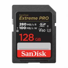 Εικόνα της Κάρτα Μνήμης SDXC SanDisk Extreme Pro 128GB U3 V60 UHS-II SDSDXEP-128G-GN4IN