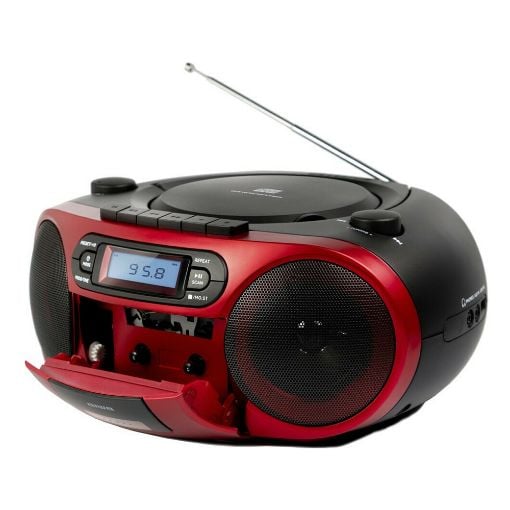 Εικόνα της Aiwa Portable Boombox με Bluetooth & FM Red BBTC-550RD