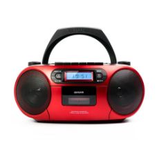 Εικόνα της Aiwa Portable Boombox με Bluetooth & FM Red BBTC-550RD