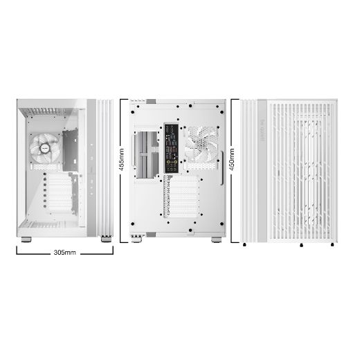 Εικόνα της Be Quiet! Light Base 600 LX ARGB White BGW68