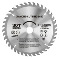 Εικόνα της Δίσκος Κοπής Ξύλου Shind 115mm 94954