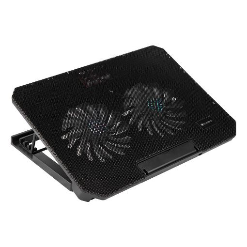 Εικόνα της Cooling Pad Lamtech 17.3" με 2 Ανεμιστήρες και Φωτισμό LAM021516